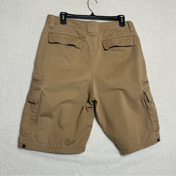 LEE DUNGAREES Mens Cargo Shorts Tan/Khaki Size 33 - Picture 2 of 16